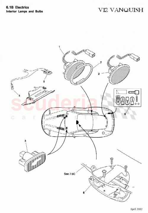 Part Diagram for Aston Martin 1R12-374046-AA