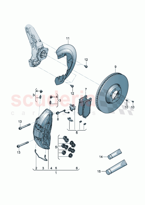Part Diagram for Bentley 971907637