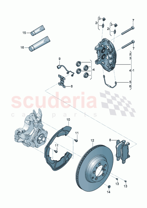Part Diagram for Bentley N91038002