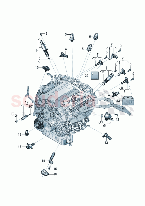 Part Diagram for Bentley 059906433K