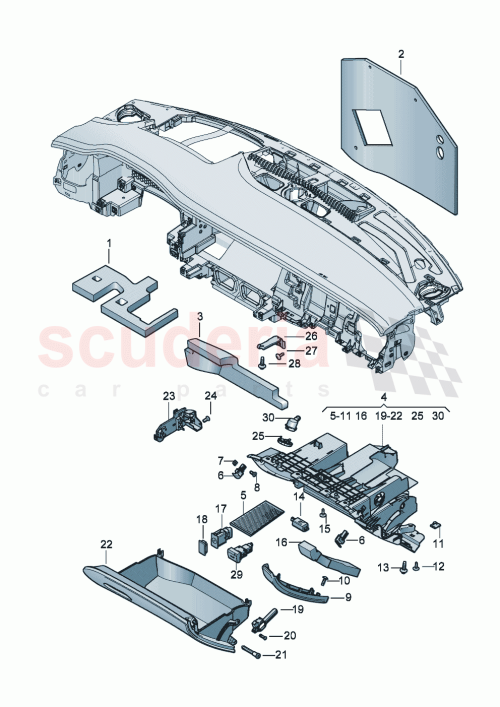 Part Diagram for Bentley 3SC 857 035 Q