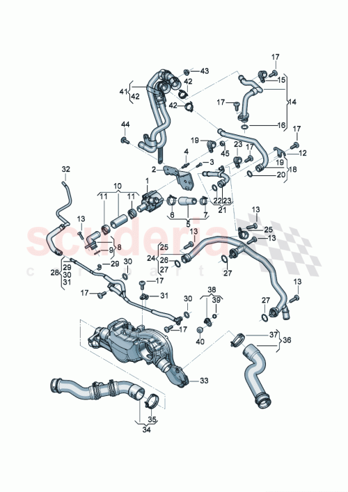 Part Diagram for Bentley 0P2121193D
