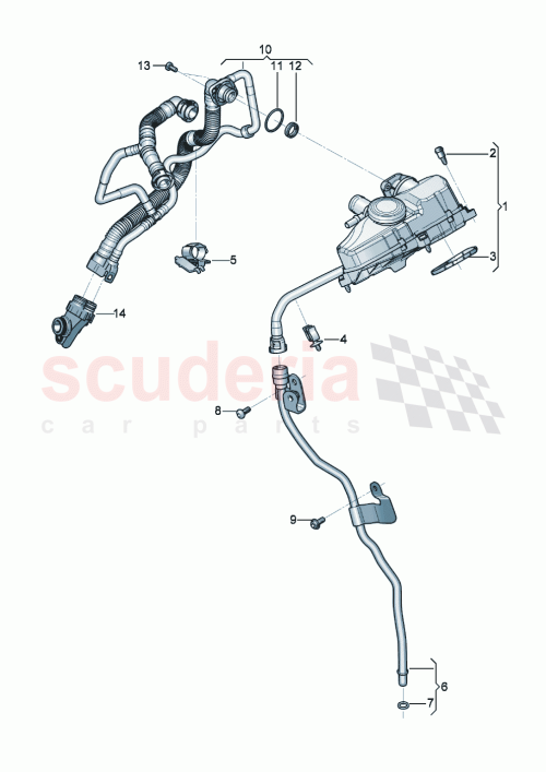 Part Diagram for Bentley 07P103426C