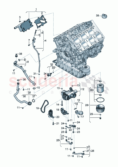 Part Diagram for Bentley 07P115203L