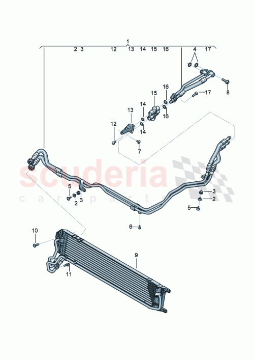 Part Diagram for Bentley 3SA317011A