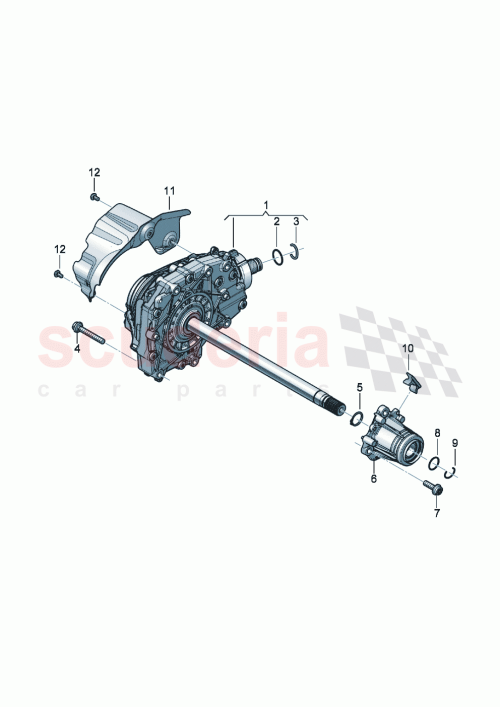 Part Diagram for Bentley 975409019A