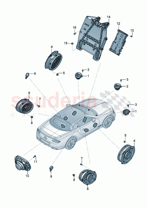 Part Diagram for Bentley N91261301