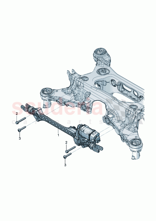 Part Diagram for Bentley 3SA501605