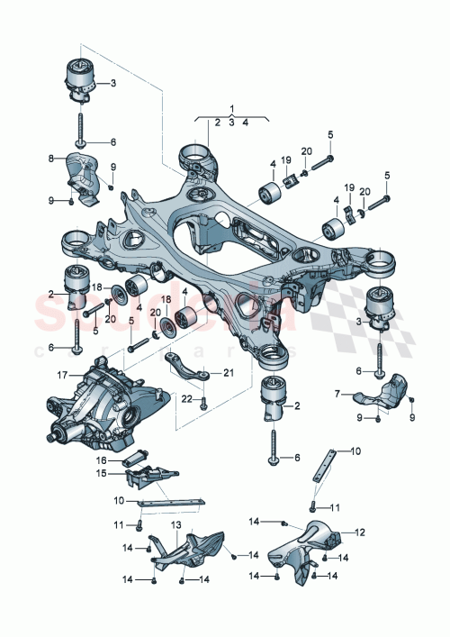 Part Diagram for Bentley 971505477