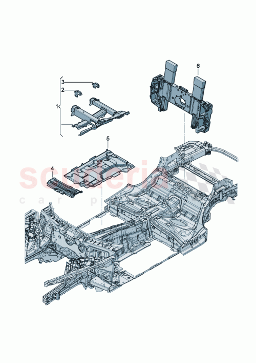 Part Diagram for Bentley 975 802 570 B