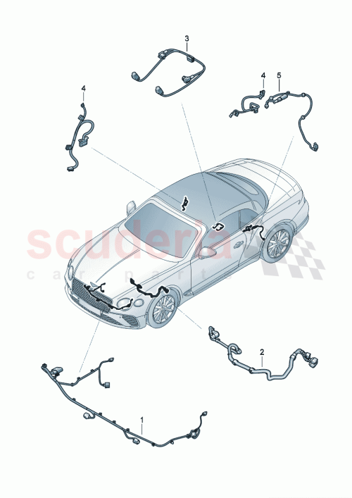 Part Diagram for Bentley 3SA 971 771 G
