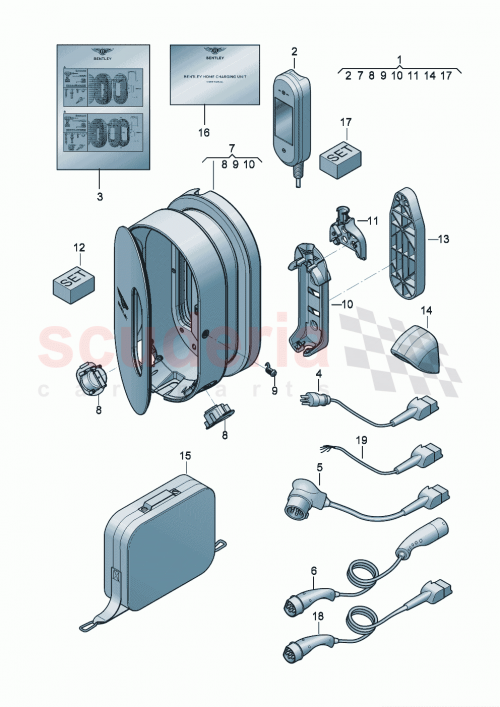 Part Diagram for Bentley 7PP971676BB