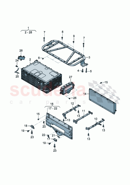 Part Diagram for Bentley 971804918B