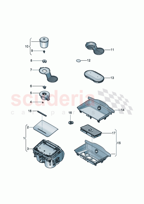 Part Diagram for Bentley 4M0035502A