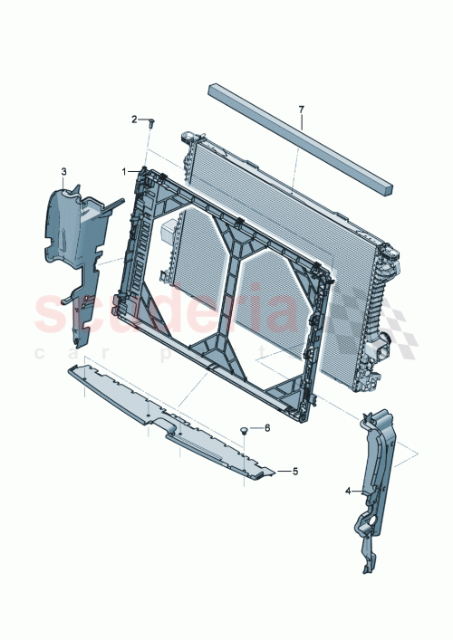 Part Diagram for Bentley 3SE121283