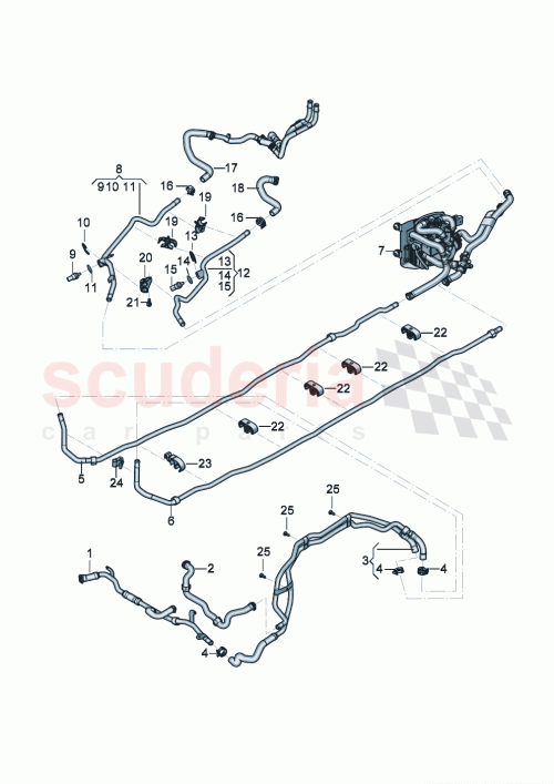 Part Diagram for Bentley 3SE820029