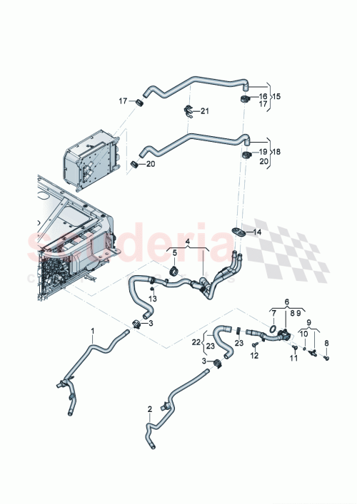 Part Diagram for Bentley 971816182