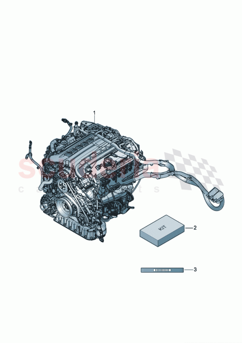 Part Diagram for Bentley 3SA198115F