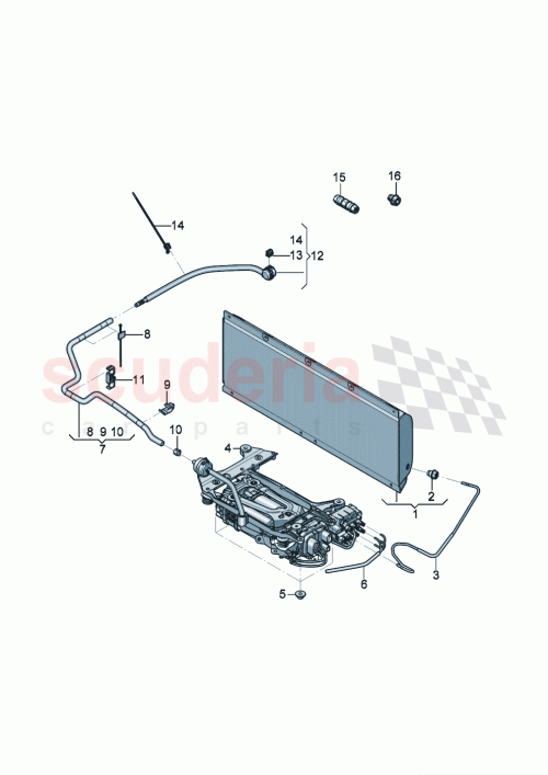 Part Diagram for Bentley 3SE 616 795