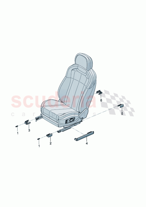 Part Diagram for Bentley 3SE881733