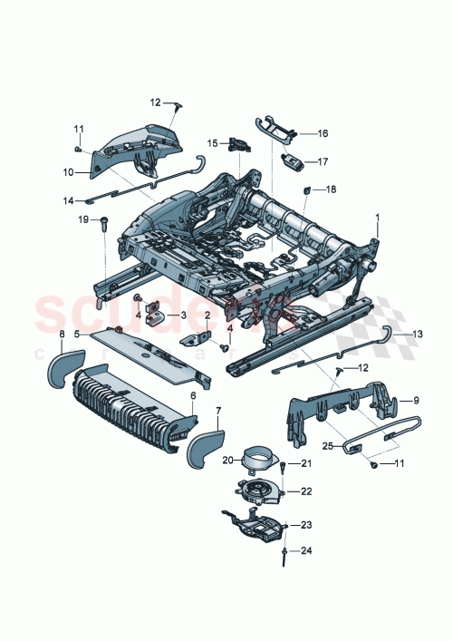 Part Diagram for Bentley 4N0881106A