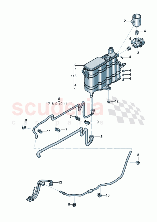 Part Diagram for Bentley 3SE201851D