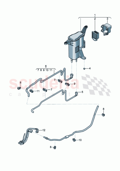 Part Diagram for Bentley 3SE201851E