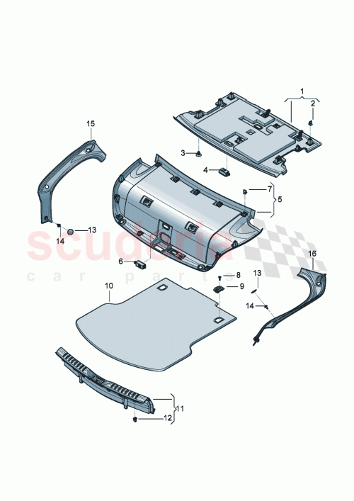 Part Diagram for Bentley 3SE853595E