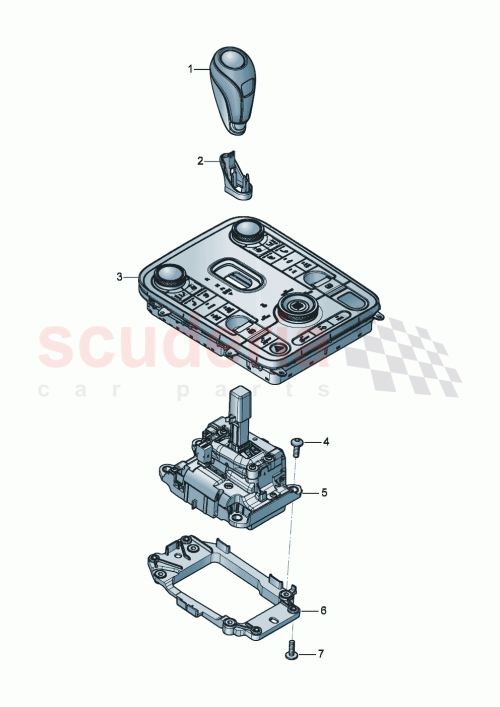 Part Diagram for Bentley 3SE 863 583