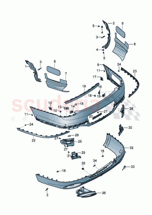 Part Diagram for Bentley 3SE807055