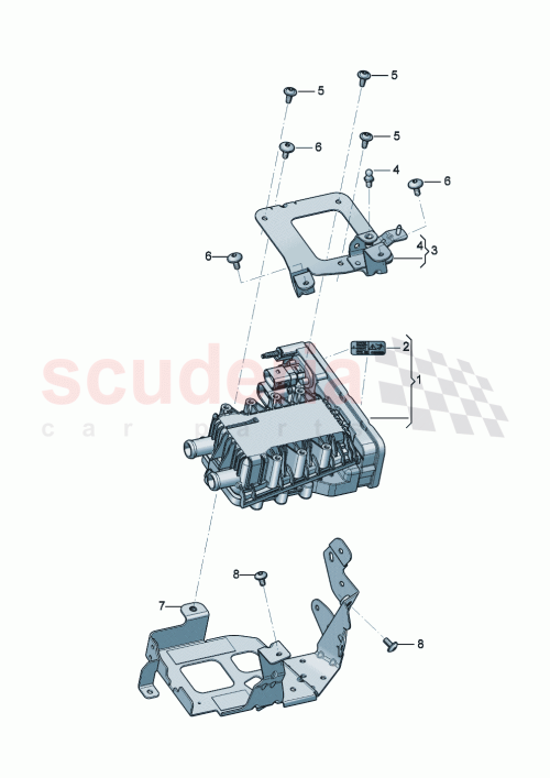 Part Diagram for Bentley 5QF963231B