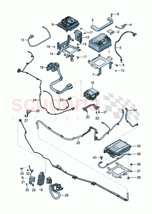 Part Diagram for Bentley 3SA971538D