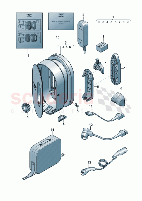 Part Diagram for Bentley 7PP971678FT