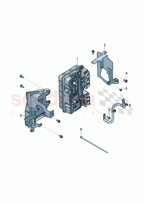 Part Diagram for Bentley 976907456
