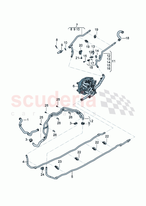 Part Diagram for Bentley 971 816 570