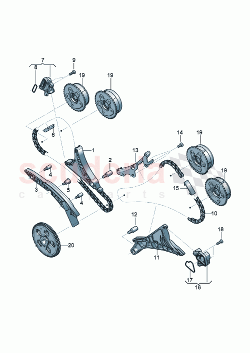 Part Diagram for Bentley 0P2109229L
