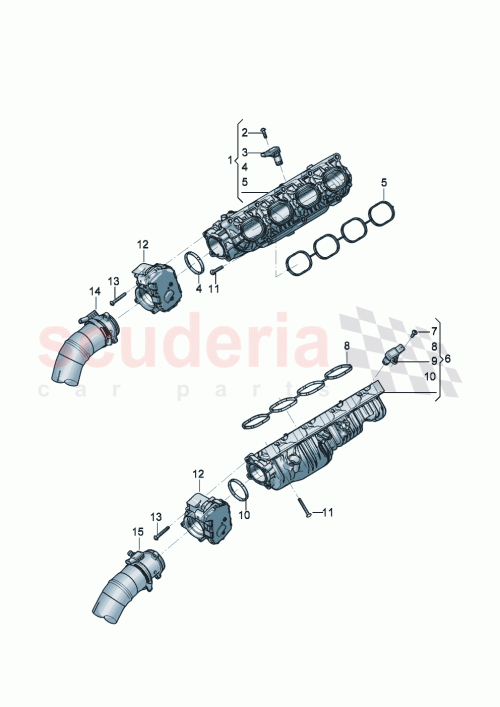 Part Diagram for Bentley 06K906051E