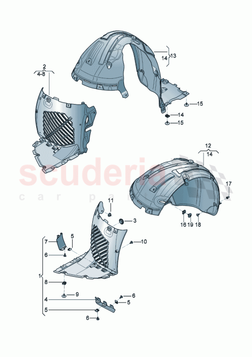 Part Diagram for Bentley 3SD 807 547 D