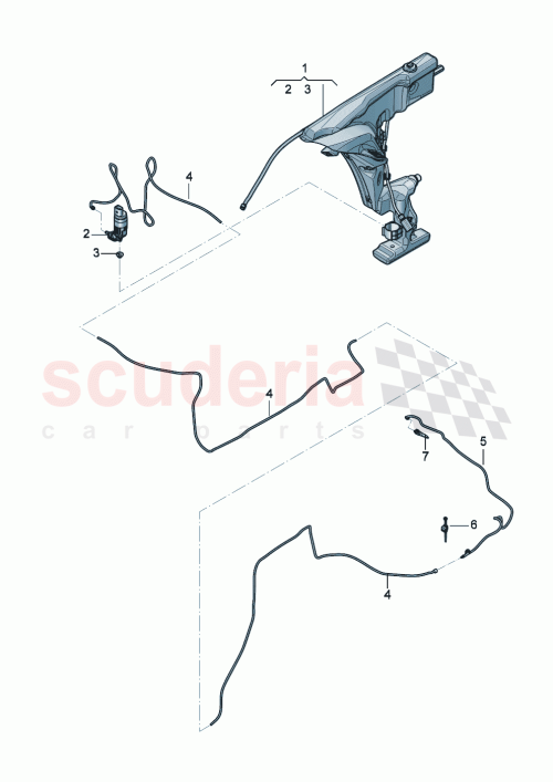 Part Diagram for Bentley 3SE955960A