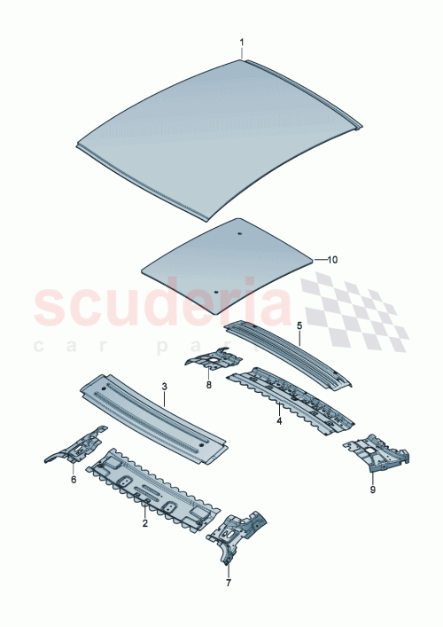 Part Diagram for Bentley 3SD 817 083 E