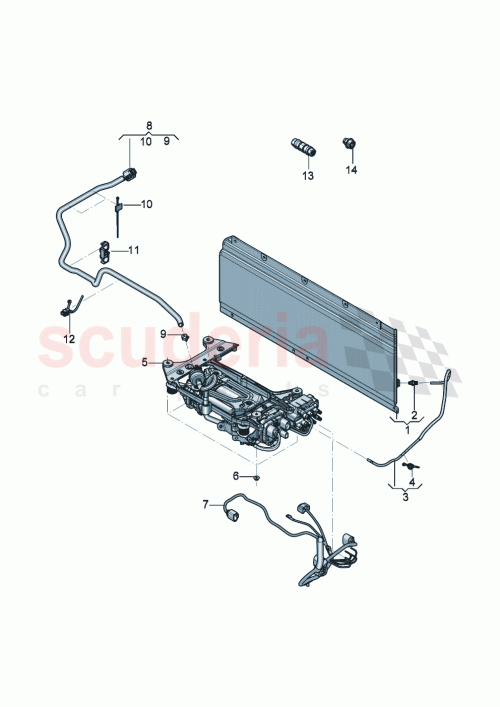 Part Diagram for Bentley 3SE616649B