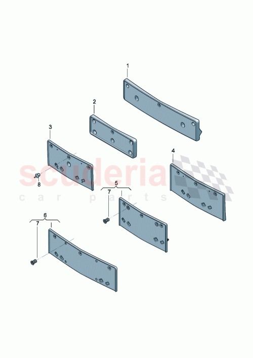 Part Diagram for Bentley 3SE 807 989 C