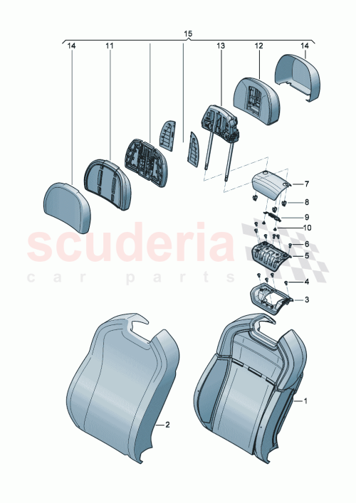 Part Diagram for Bentley 3SE 881 990 AB