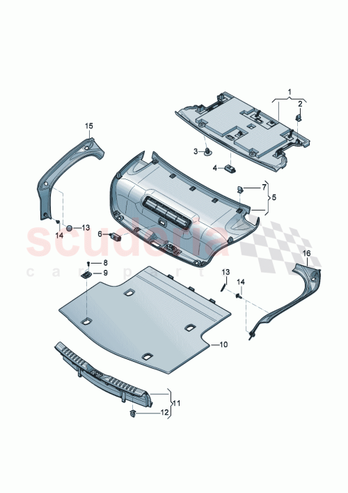 Part Diagram for Bentley 3SE 864 356