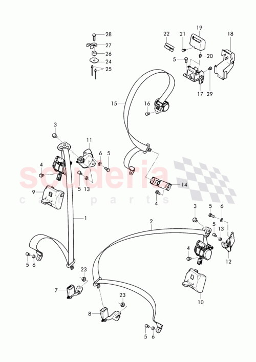 Part Diagram for Bentley 4W0 857 740