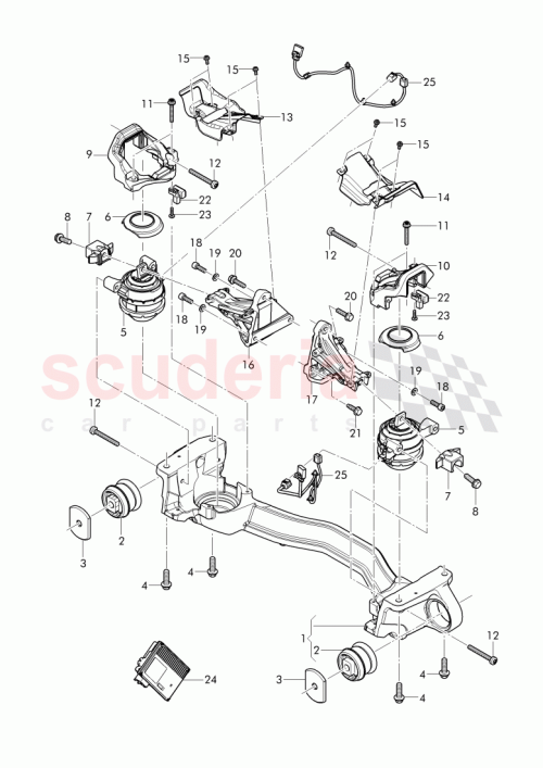 Part Diagram for Bentley 3Y0 199 585 B