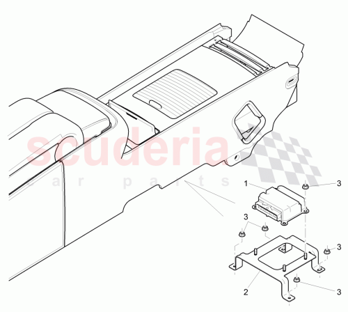 Part Diagram for Bentley 3W8 972 635