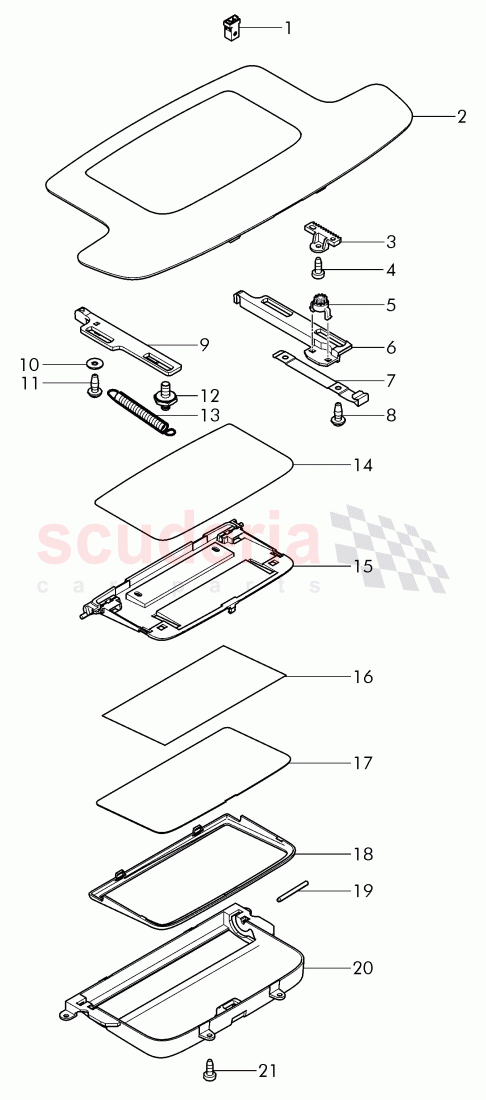 Part Diagram for Bentley 3W5 861 719 B