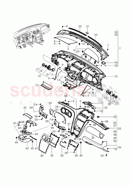 Part Diagram for Bentley 3W1857378ADT9