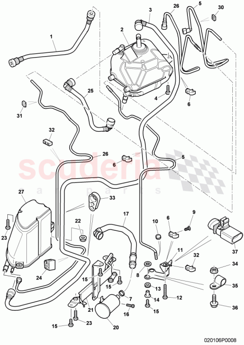 Part Diagram for Bentley N90996001